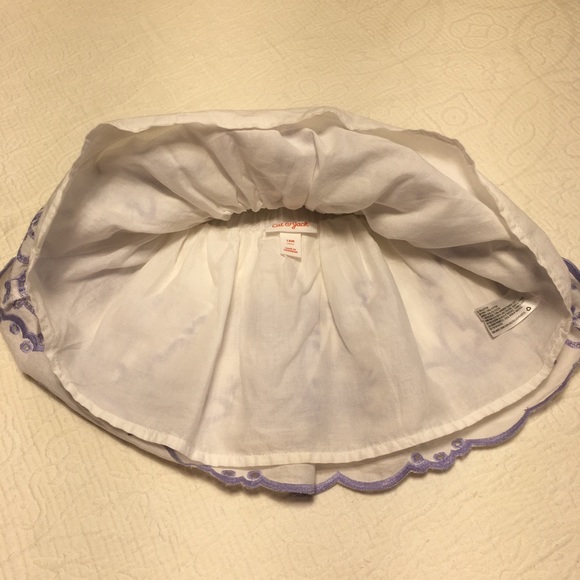 18m (4/$20) Eyelet Butterfly Lined Skirt by Cat & Jack - Picture 8 of 9